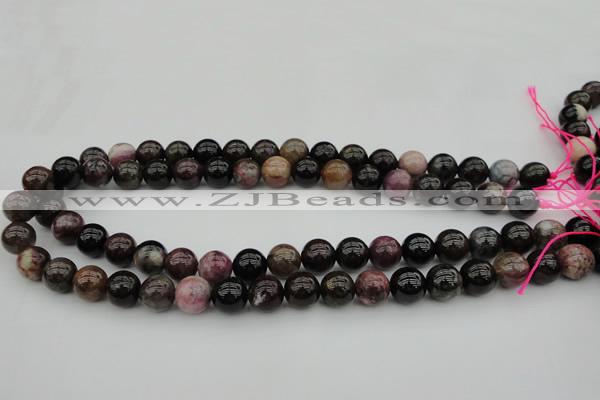 CTO390 15.5 inches 11mm round natural tourmaline gemstone beads