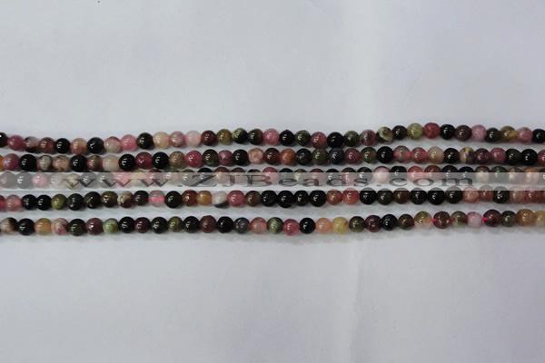 CTO450 15.5 inches 3mm round natural tourmaline gemstone beads
