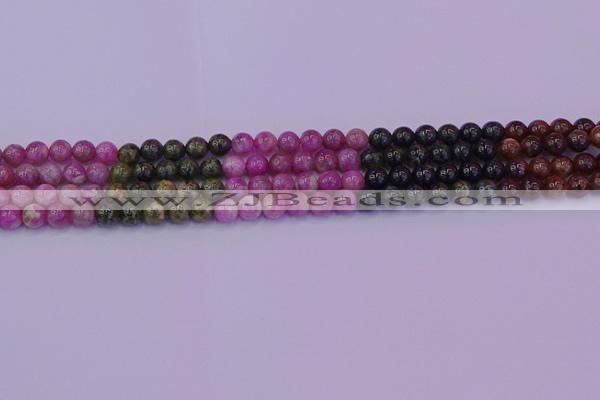 CTO627 15.5 inches 6mm round tourmaline gemstone beads wholesale