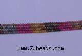 CTO631 15.5 inches 5mm round tourmaline gemstone beads wholesale