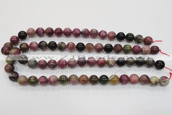 CTO64 15.5 inches 9mm round natural tourmaline gemstone beads