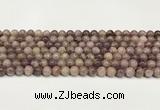 CTO720 15.5 inches 6mm round Chinese tourmaline beads