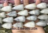 CTR356 15.5 inches 15*22mm faceted teardrop moonstone beads