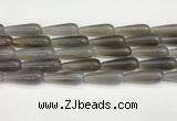 CTR410 15.5 inches 10*30mm teardrop agate beads wholesale