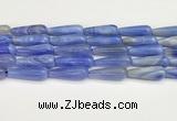 CTR425 15.5 inches 10*30mm teardrop agate beads wholesale