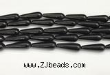 CTR435 15.5 inches 10*30mm teardrop agate beads wholesale