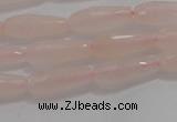 CTR74 15.5 inches 6*16mm faceted teardrop pink aventurine beads