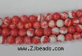 CTU1000 15.5 inches 4mm round synthetic turquoise beads wholesale