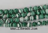 CTU1126 15.5 inches 6mm round synthetic turquoise beads wholesale