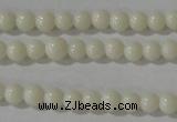 CTU1430 15.5 inches 3mm round synthetic turquoise beads