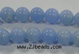 CTU1734 15.5 inches 10mm round synthetic turquoise beads