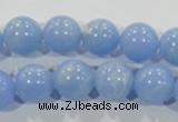 CTU1736 15.5 inches 14mm round synthetic turquoise beads