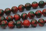 CTU215 16 inches 8mm round imitation turquoise beads wholesale