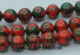 CTU216 16 inches 10mm round imitation turquoise beads wholesale