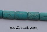 CTU25 15.5 inches 18*25mm rectangle blue turquoise beads Wholesale