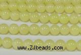 CTU2515 15.5 inches 4mm round synthetic turquoise beads