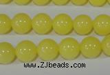 CTU2518 15.5 inches 10mm round synthetic turquoise beads