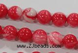 CTU2612 15.5 inches 8mm round synthetic turquoise beads