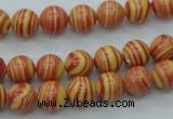 CTU286 16 inches 8mm round imitation turquoise beads wholesale