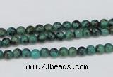 CTU425 15.5 inches 4mm round African turquoise beads wholesale