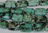CTU495 15.5 inches 10*14mm rectangle African turquoise beads wholesale