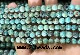 CTU571 15.5 inches 6mm round african turquoise beads wholesale