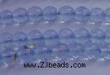 CTZ01 15.5 inches 4mm round natural topaz gemstone beads