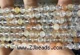 CTZ11 15.5 inches 6mm round natural topaz gemstone beads