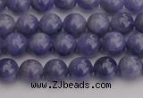 CTZ502 15.5 inches 7mm round natural tanzanite gemstone beads