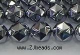 CTZ632 15.5 inches 8mm faceted nuggets terahertz beads wholesale