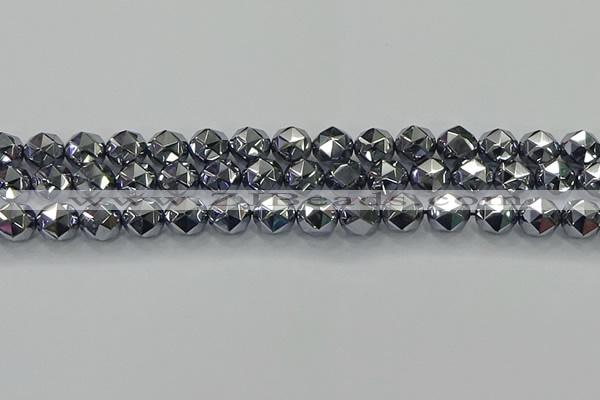 CTZ632 15.5 inches 8mm faceted nuggets terahertz beads wholesale