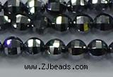 CTZ641 15.5 inches 6mm faceted round terahertz beads wholesale