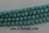 CWB554 15.5 inches 5mm round howlite turquoise beads wholesale