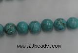 CWB556 15.5 inches 8mm round howlite turquoise beads wholesale