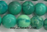 CWB877 15.5 inches 8mm round howlite turquoise beads wholesale