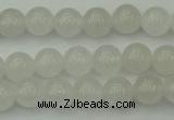 CWH51 15.5 inches 6mm round white jade beads wholesale