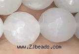 CWH80 15.5 inches 12mm faceted round white jade beads wholesale