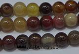 CWJ501 15.5 inches 6mm round Xinjiang wood jasper beads wholesale