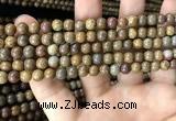 CWJ562 15.5 inches 4mm round wood jasper beads wholesale