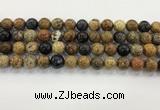 CWJ583 15.5 inches 11mm round wooden jasper beads wholesale