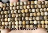CWJ591 15.5 inches 6mm round wood jasper beads wholesale