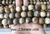 CWJ596 15.5 inches 16mm round wood jasper beads wholesale