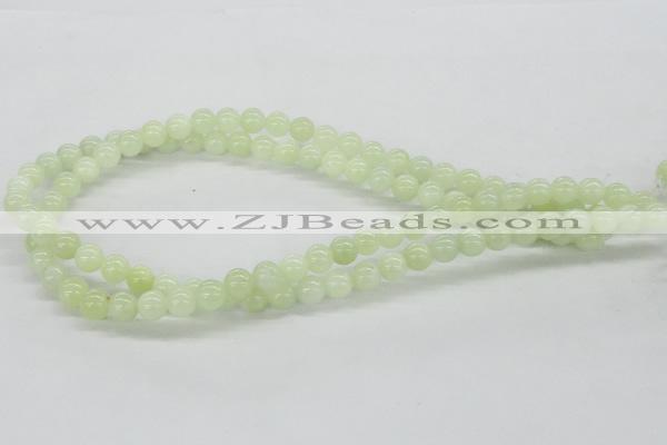 CXJ03 15.5 inches 8mm round New jade gemstone beads wholesale