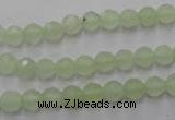 CXJ101 15.5 inches 6mm faceted round New jade beads wholesale