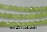 CXJ161 15.5 inches 6mm faceted round New jade beads wholesale