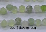 CXJ215 Top drilled 7*7mm faceted teardrop New jade beads