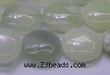 CXJ226 15.5 inches 18mm flat round New jade beads wholesale