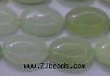 CXJ232 15.5 inches 15*20mm oval New jade beads wholesale