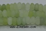 CXJ311 15.5 inches 5*8mm rondelle matte New jade beads wholesale