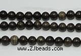 CZJ01 16 inches 4mm round zebra jasper gemstone beads Wholesale